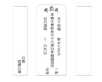 安永7年の開国供養塔図