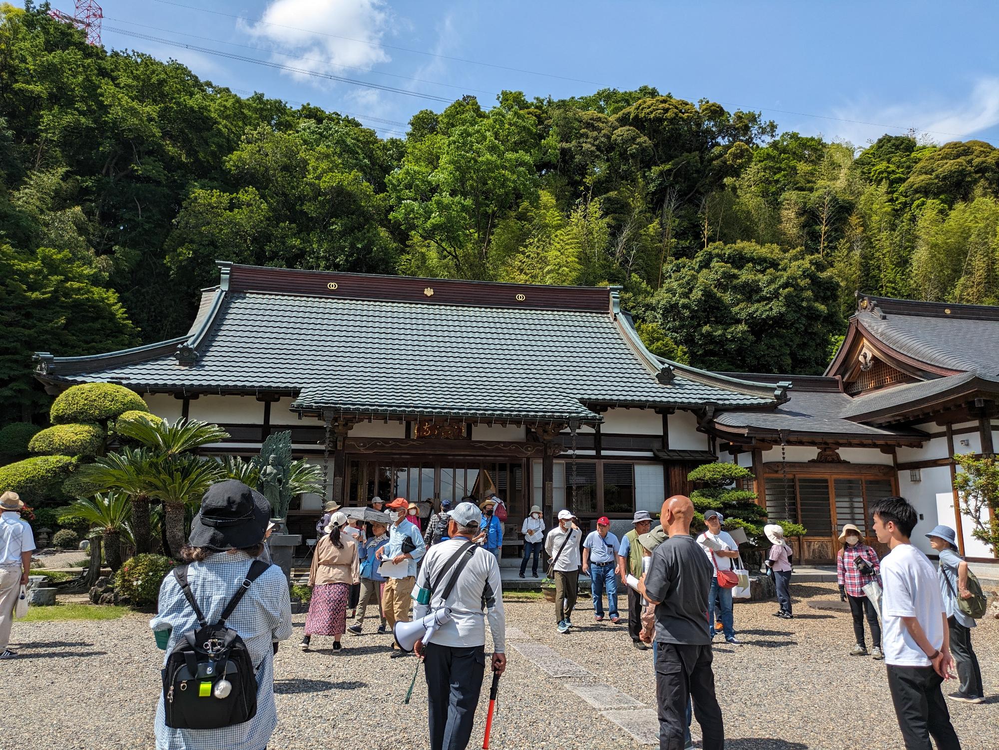 常住寺の見学