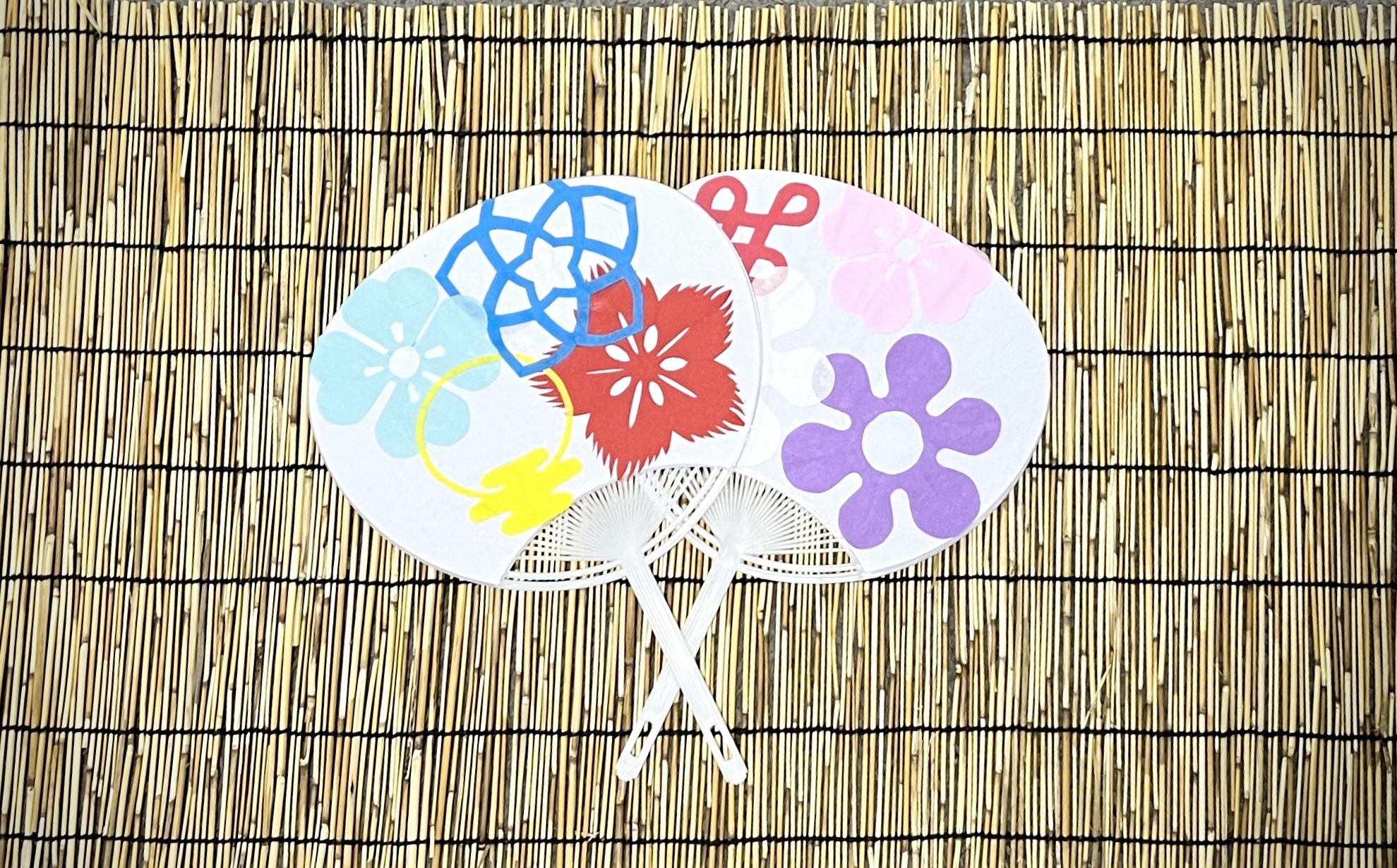 うちわ完成見本