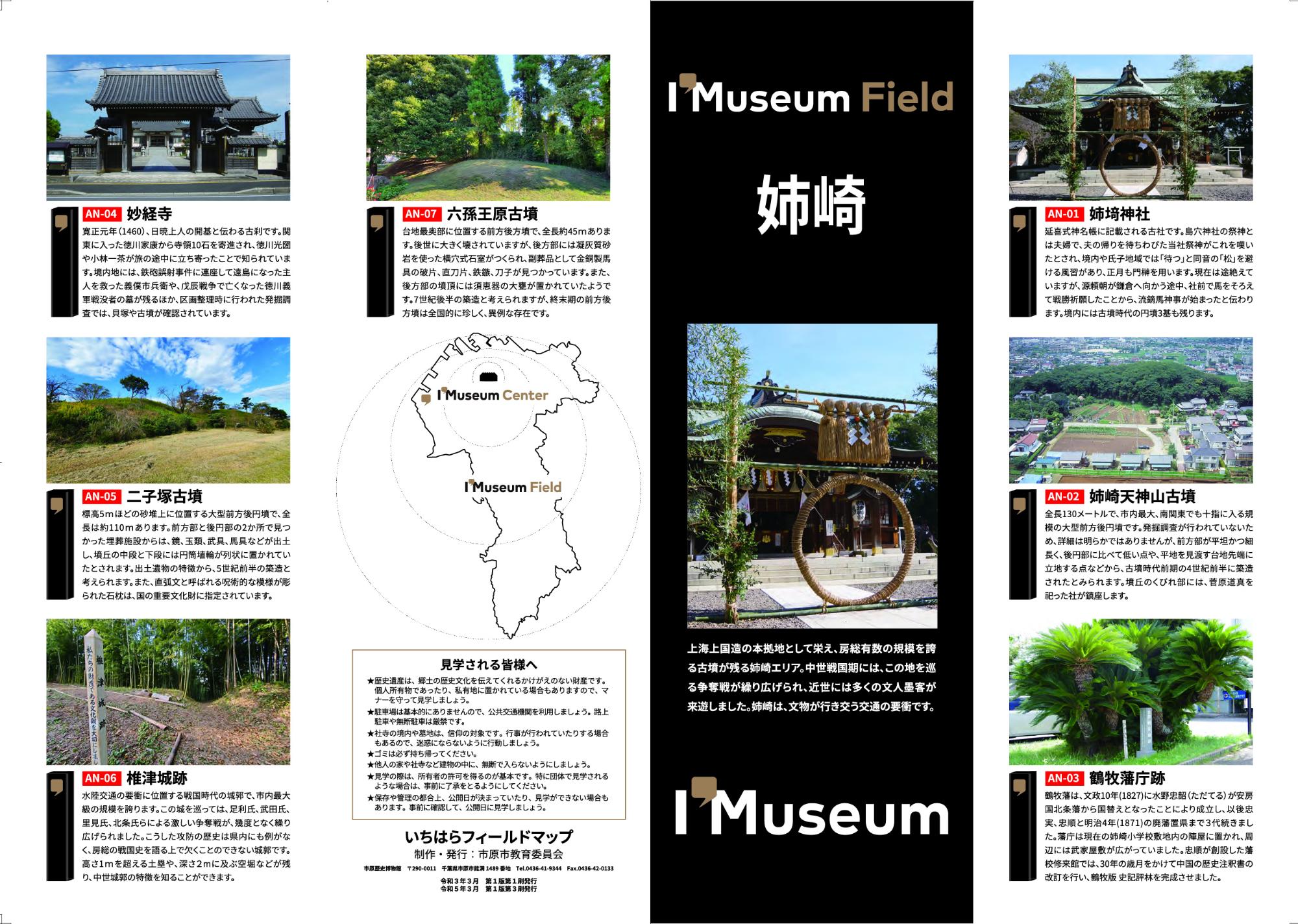 姉崎地区フィールドマップ