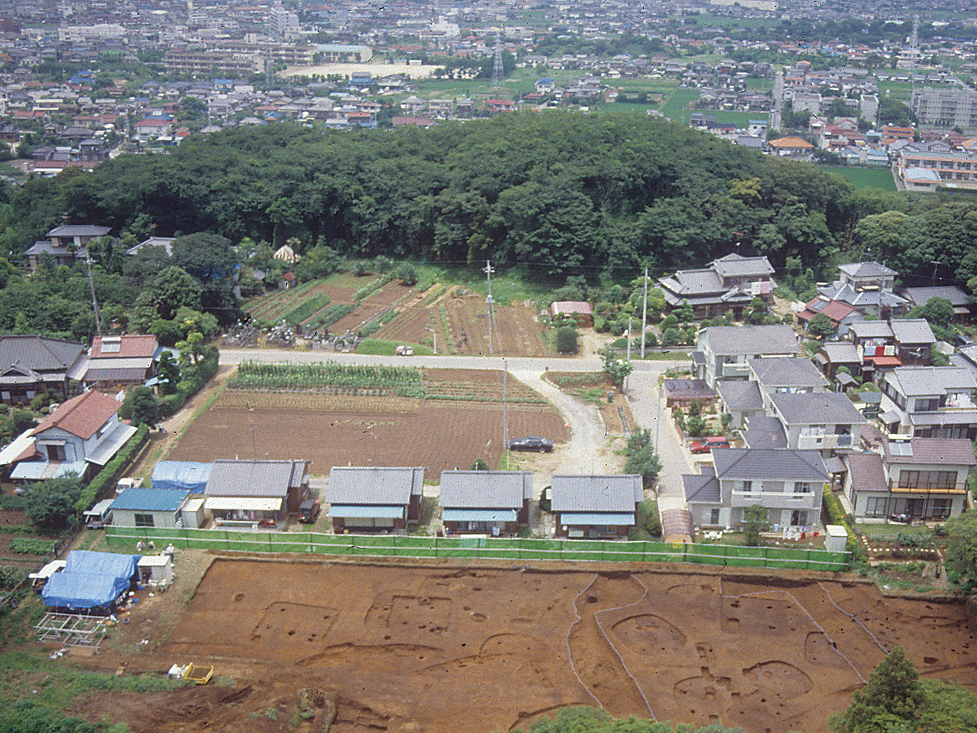 姉崎天神山古墳発掘調査写真