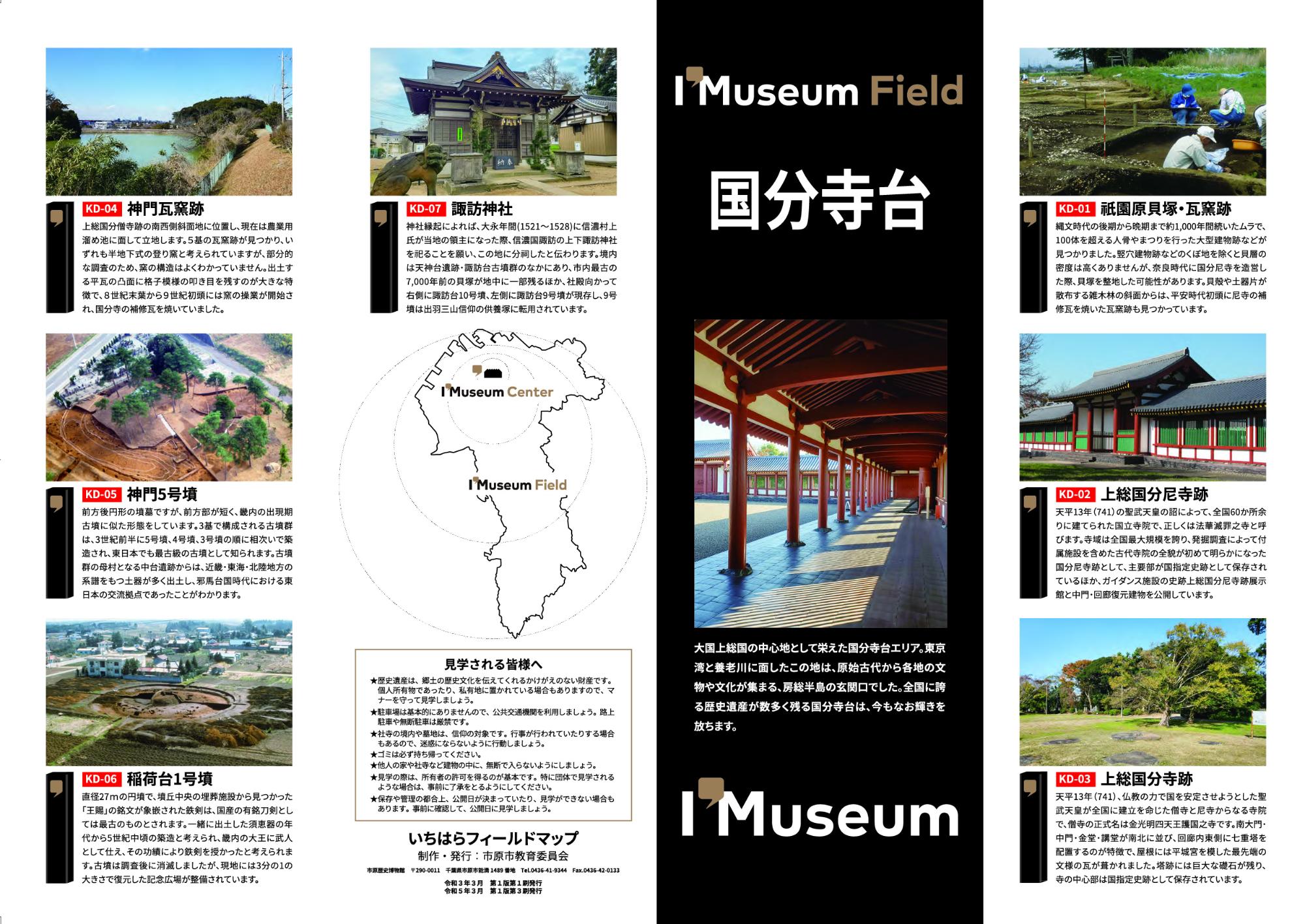 国分寺台フィールドマップ