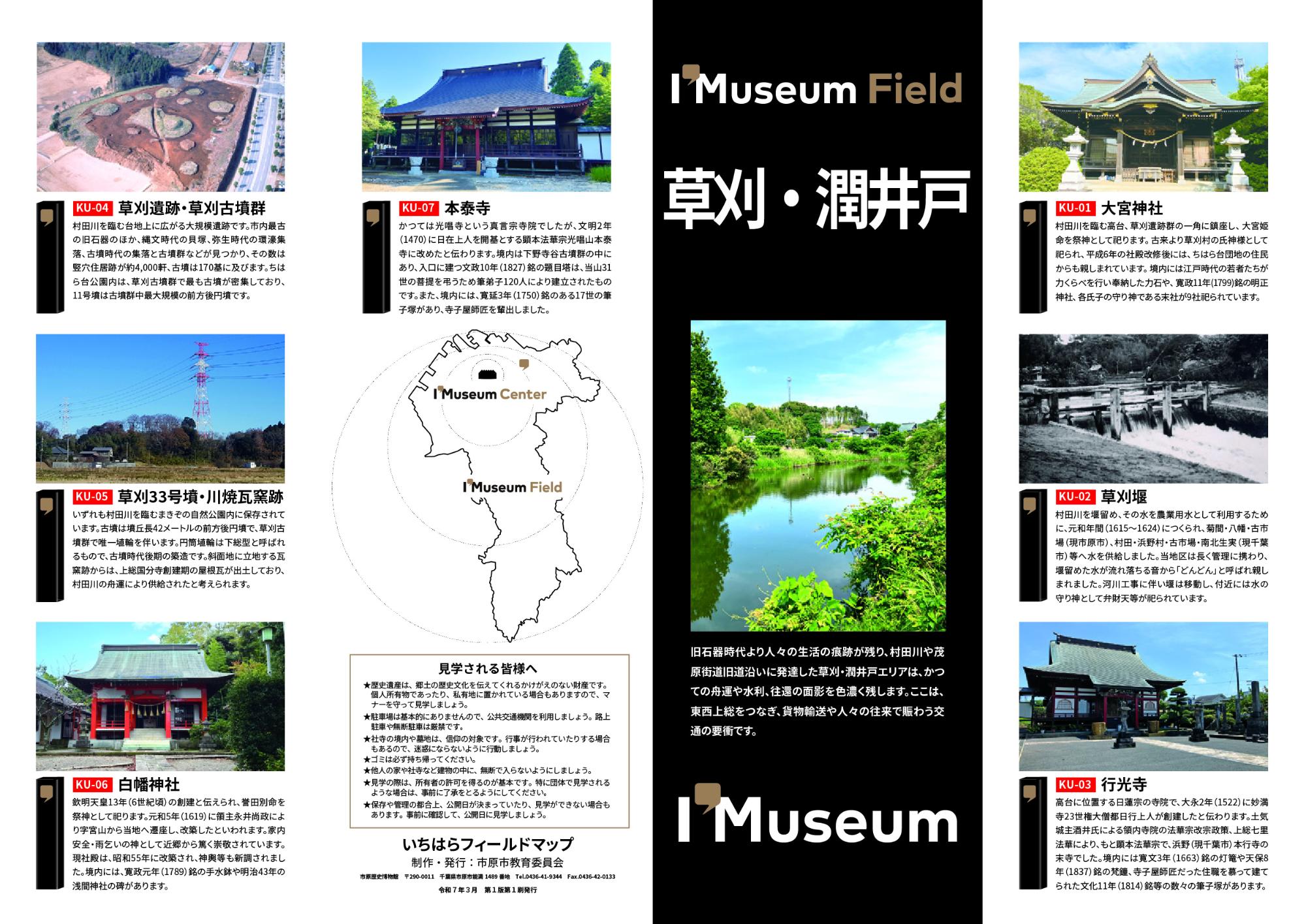 草刈・潤井戸フィールドマップ