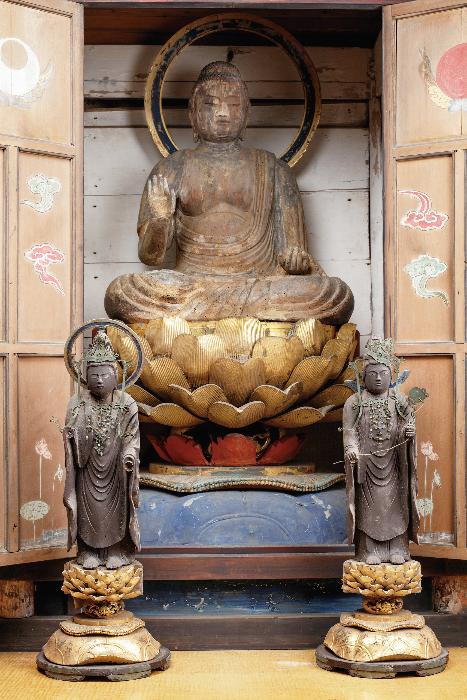 薬王寺薬師三尊像