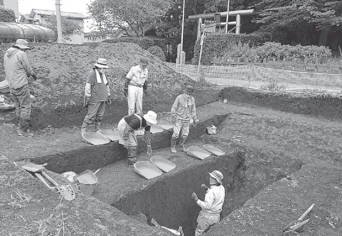 市原市郡本遺跡群郡本地区第38次調査中世堀跡