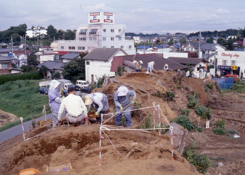 市原城発掘調査の写真