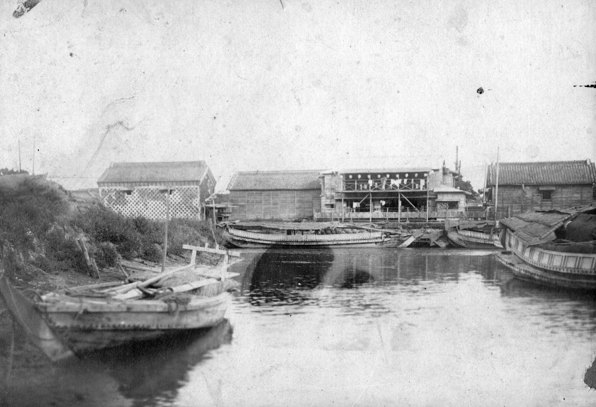 八幡港の古写真