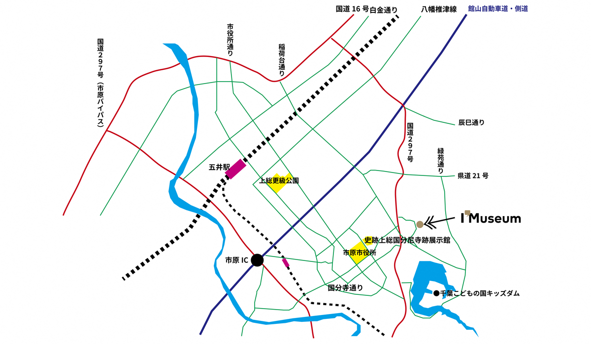 交通アクセス図