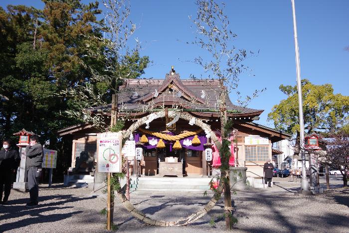 五井地区の代表的な歴史遺産大宮神社の写真