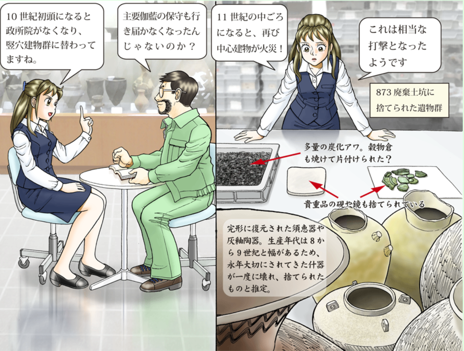 さとしのイチオシ 捨てられた器物から読む 国分寺消長の謎7の画像